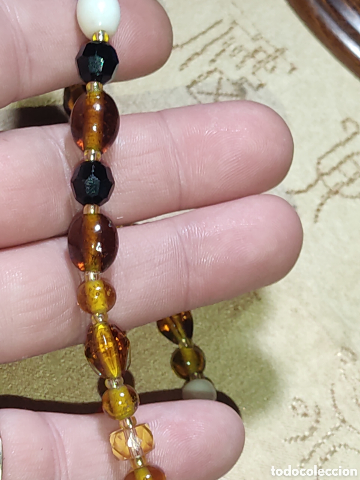 Joyeria: Collar de cristal de Murano.Vintage. - Foto 12