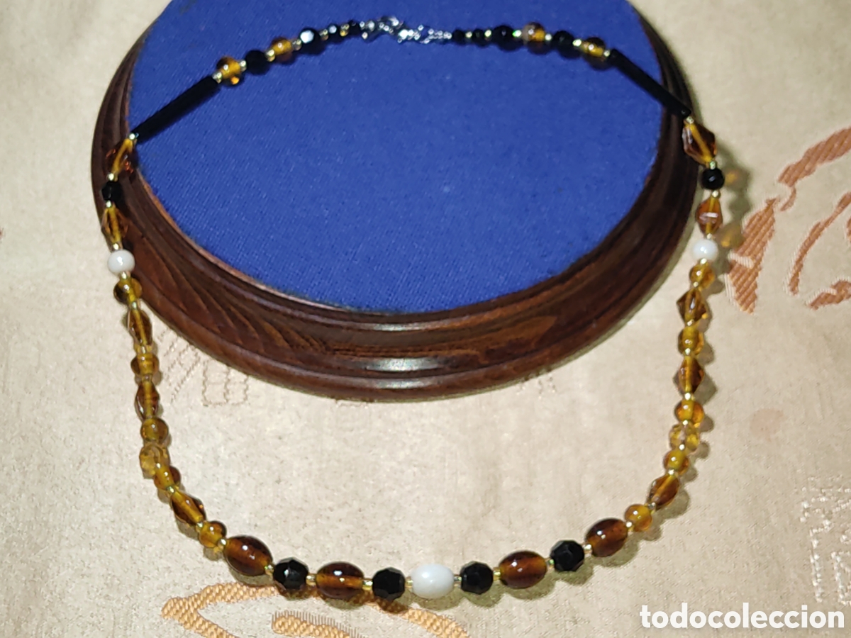 Joyeria: Collar de cristal de Murano.Vintage. - Foto 1