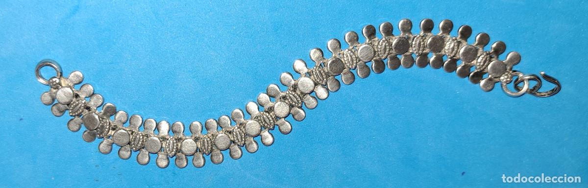 Joyeria: PULSERA VINTAGE DE PLATA EN FORMA DE CIEMPI&Eacute;S Ref. DJ - Foto 6