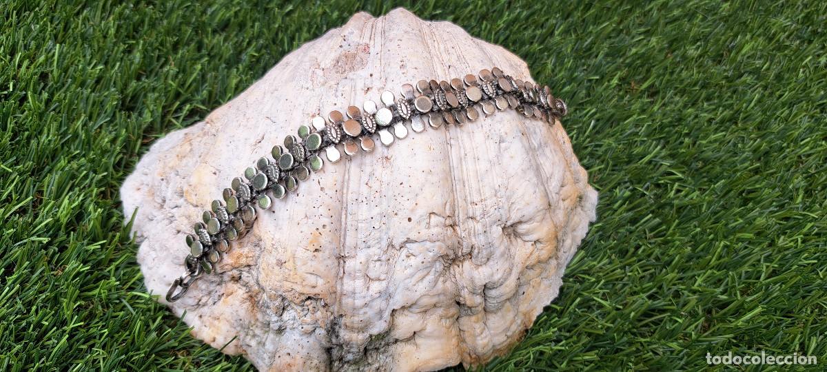 Joyeria: PULSERA VINTAGE DE PLATA EN FORMA DE CIEMPI&Eacute;S Ref. DJ - Foto 8