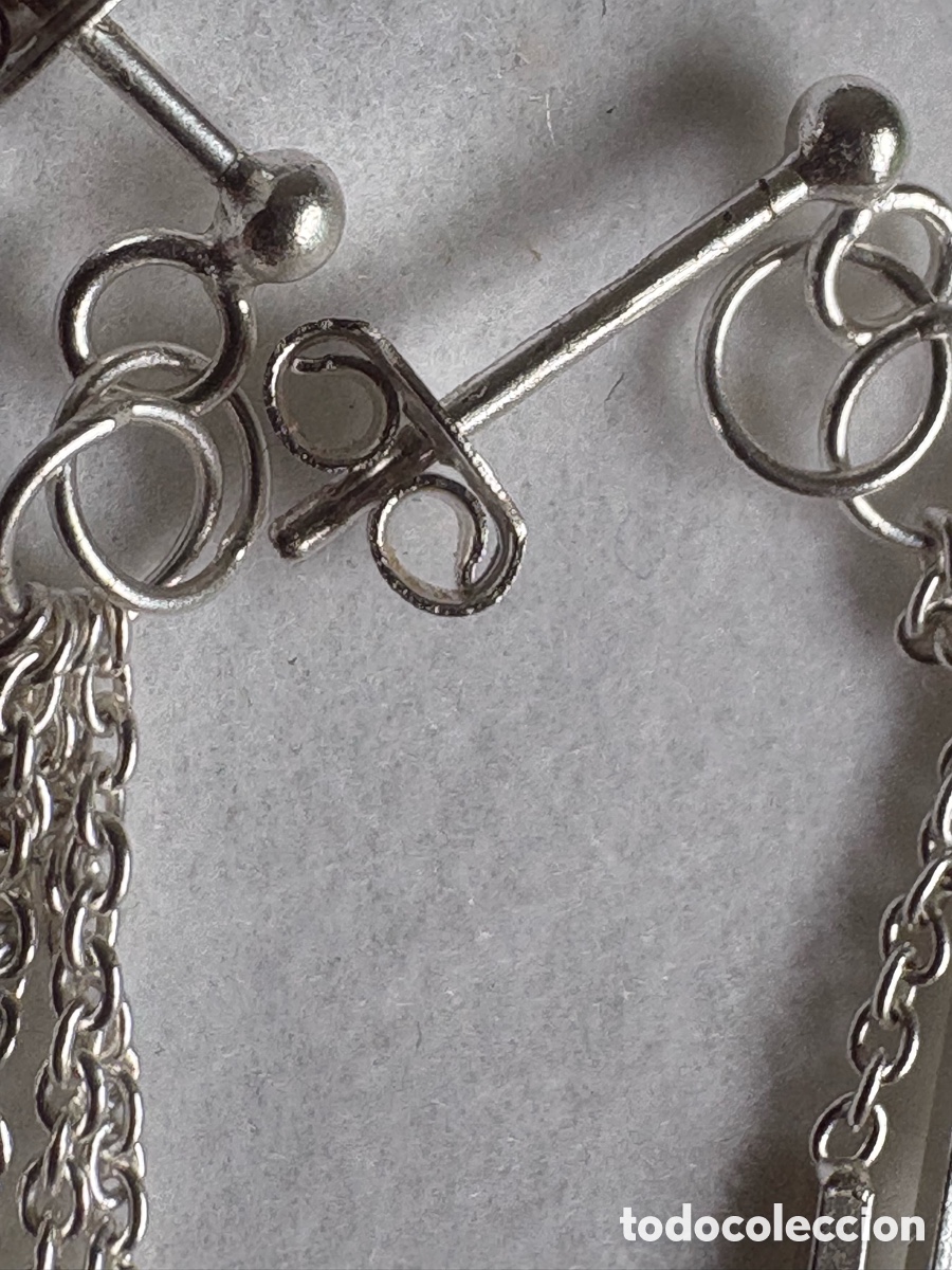 Joyeria: Cadena + pendientes plata de ley 925 (A1) - Foto 5