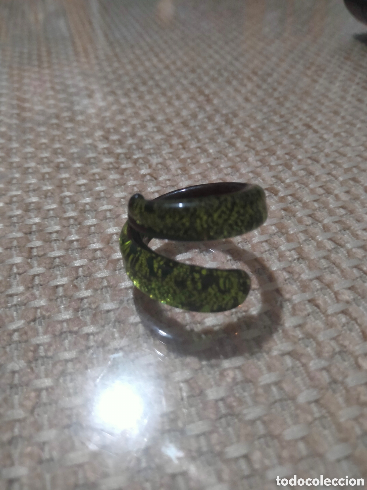 Joyeria: Anillo cristal Murano verde - Foto 2
