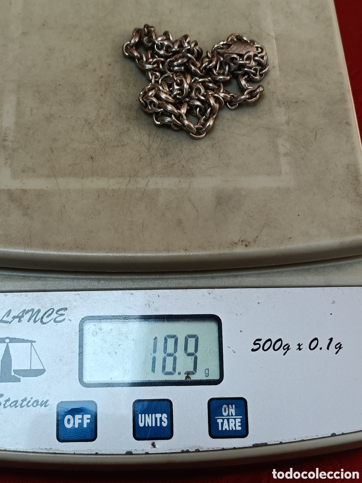 Joyeria: CADENA, CORD&Oacute;N ELABORADO EN PLATA - Foto 8