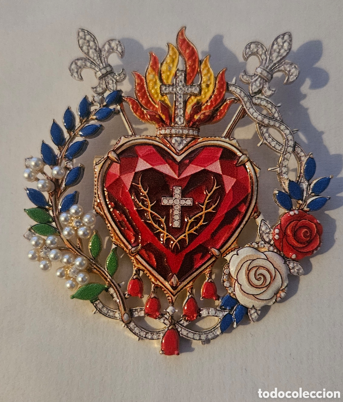 Joyeria: ORIGINAL BROCHE CON CORAZ&Oacute;N - Foto 1
