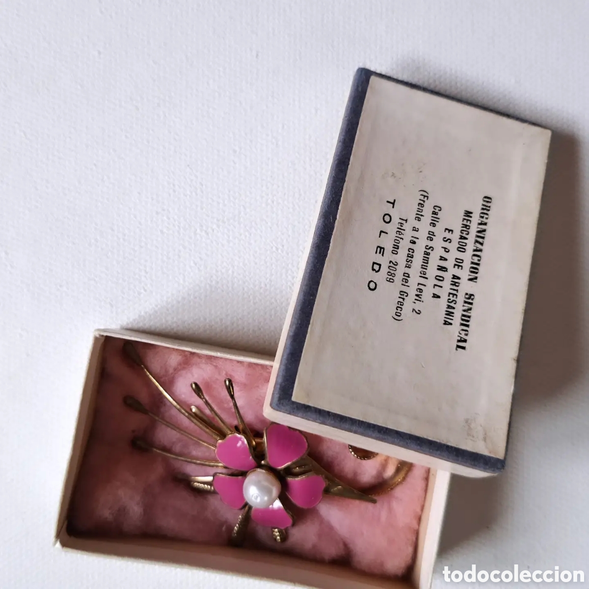Joyeria: Broche Flor 1950 Toledo