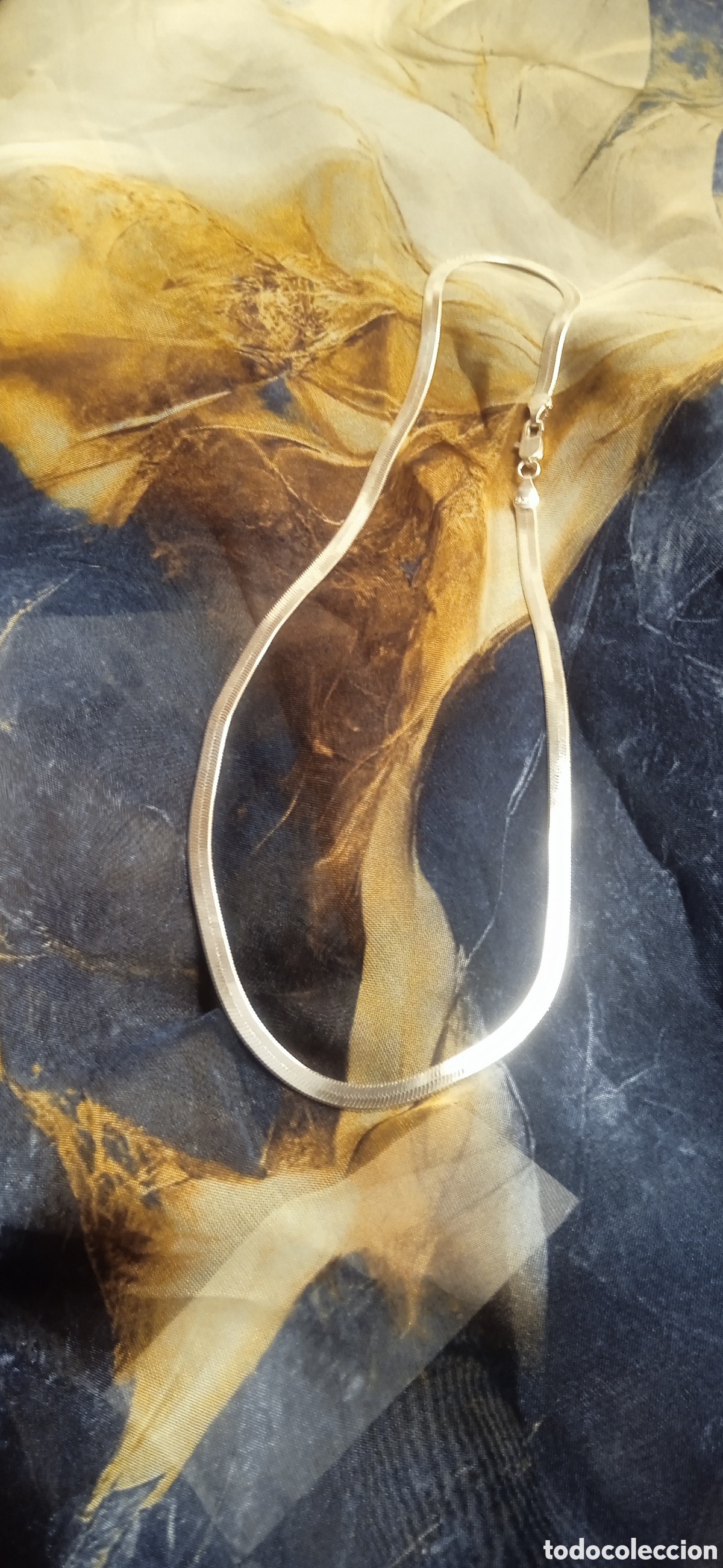 Joyeria: Cadena ba&ntilde;o plata 925