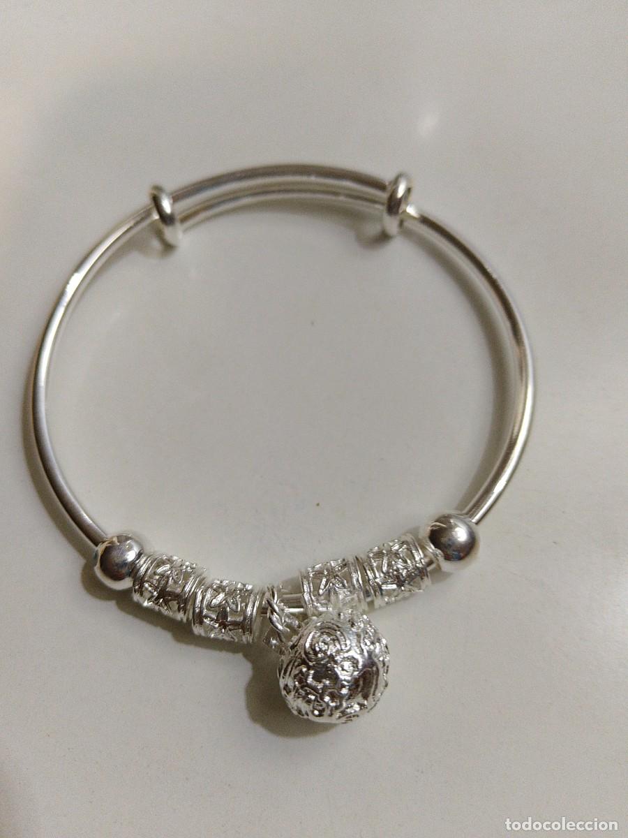 Joyeria: Pulsera con bola y aretes grabada a 925 - Foto 1