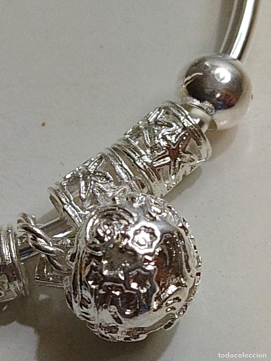 Joyeria: Pulsera con bola y aretes grabada a 925 - Foto 2
