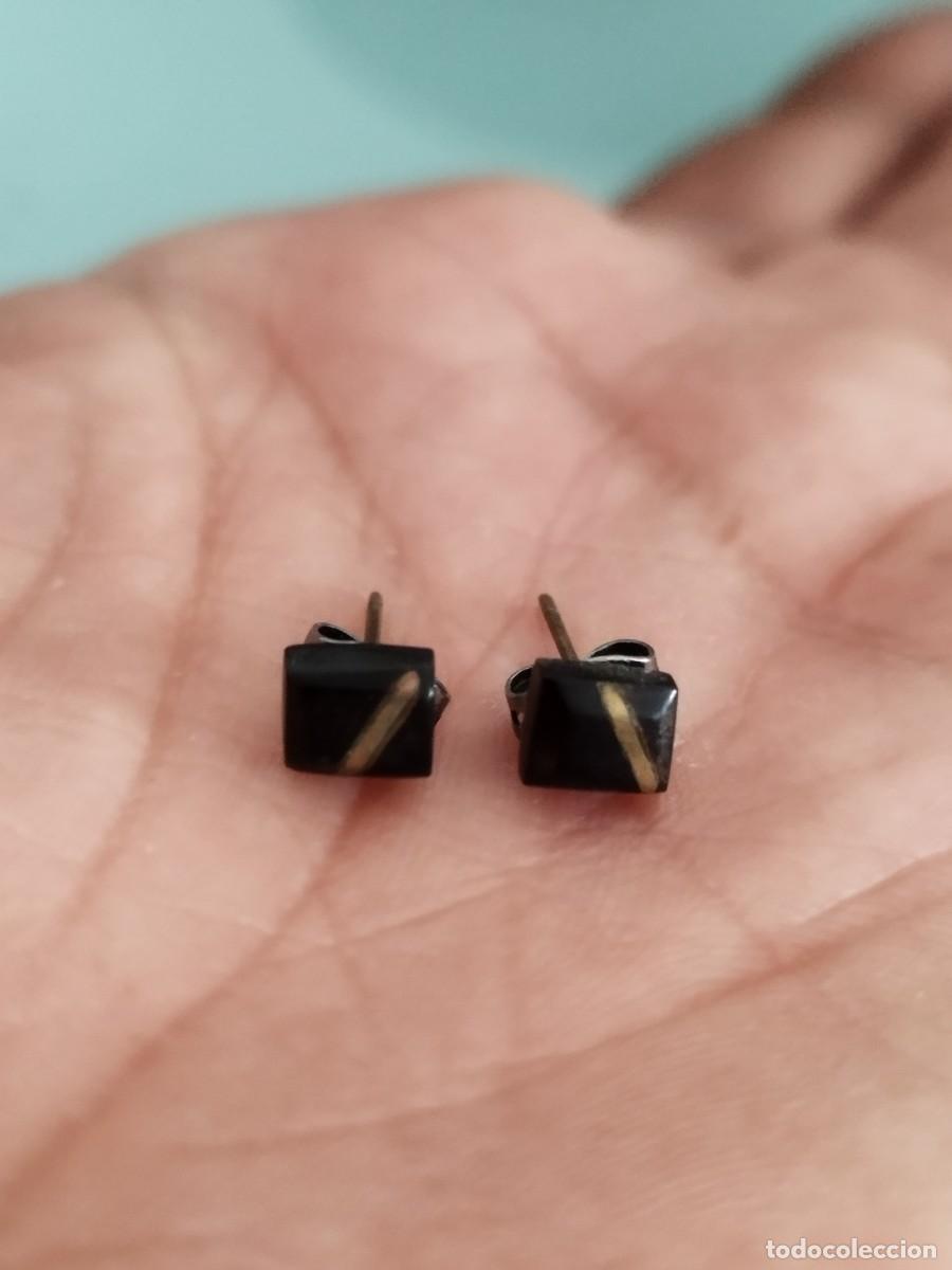 Joyeria: Pareja de antiguos pendientes. - Foto 1