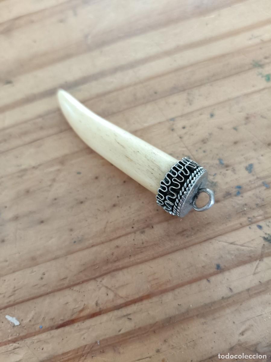 Joyeria: COLMILLO COLGANTE A&Ntilde;OS 70. - Foto 4