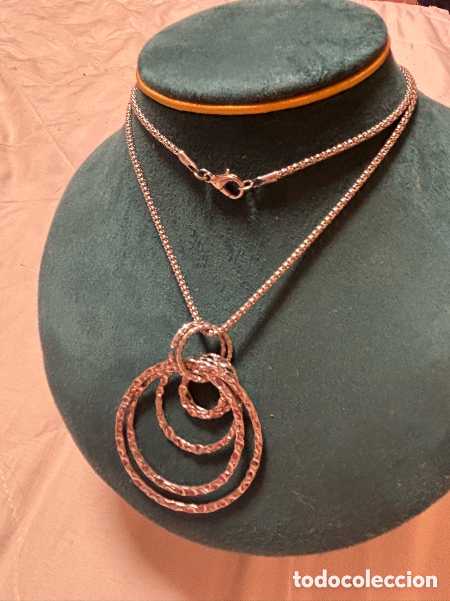 Joyeria: Gargantilla plateada de bisuter&iacute;a - Foto 1