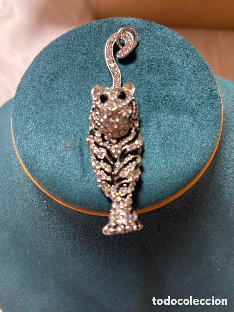 Joyeria: Colgante de strass vintage
