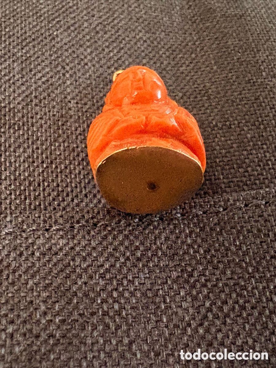 Joyeria: Colgante antiguo de Coral y oro - Foto 5