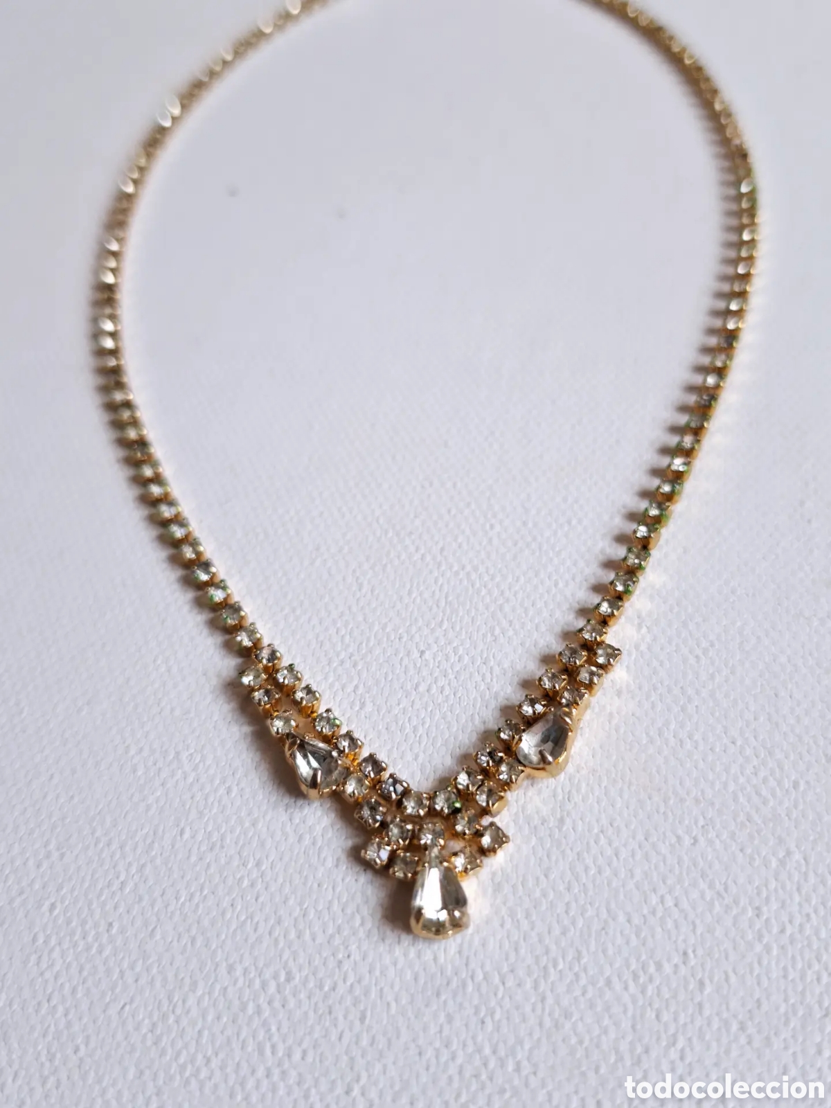 Joyeria: Gargantilla Cristales A&ntilde;os 50