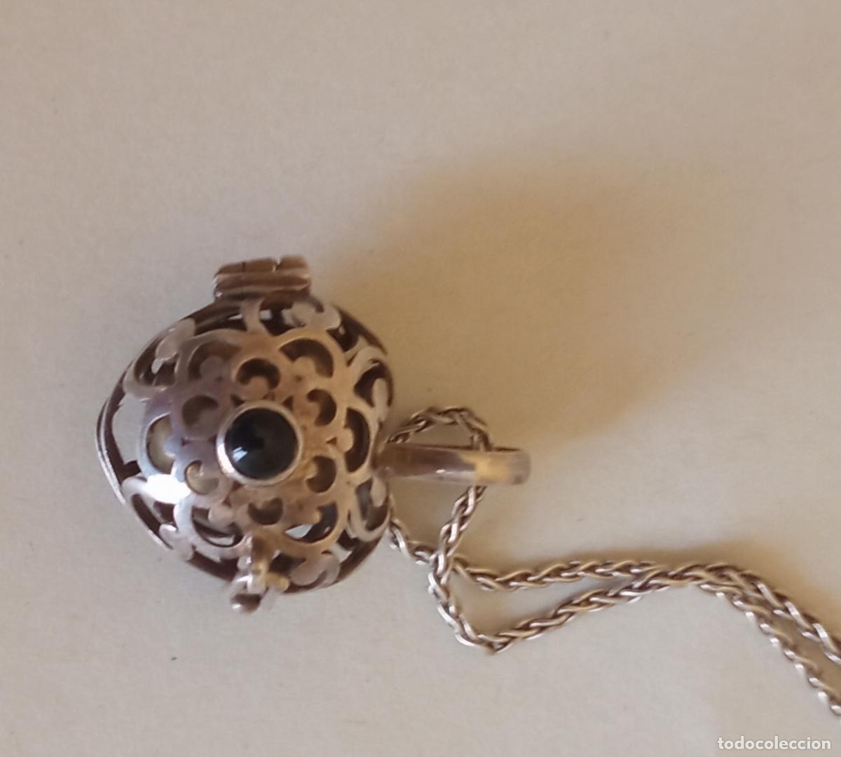 Joyeria: COLGANTE LLAMADOR DE &Aacute;NGELES DE PLATA. CONTRASTE 925