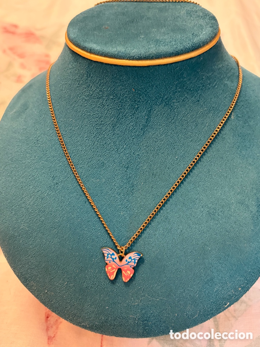 Joyeria: Colgante mariposa y cadena - Foto 1