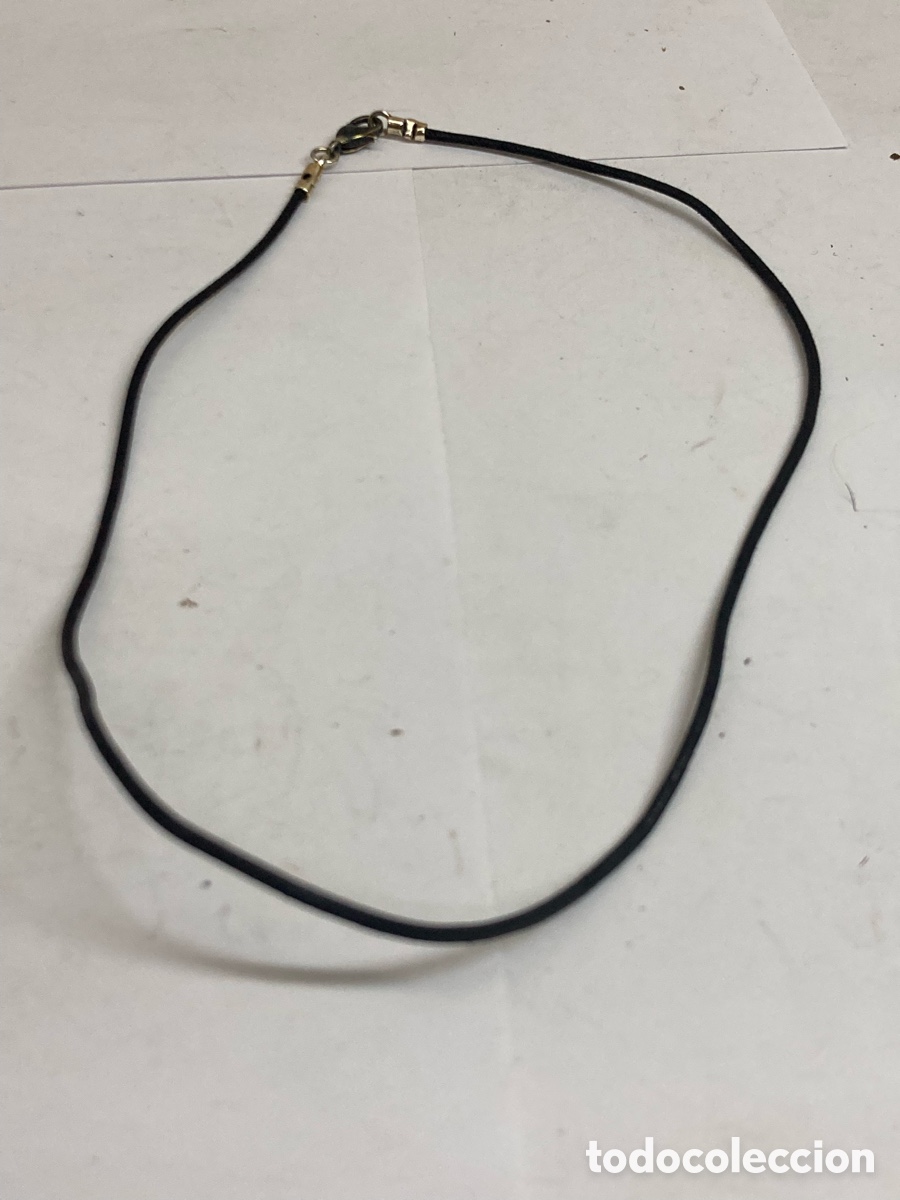 Joyeria: Garantilla de cuero y cierre de plata /CC493 - Foto 1