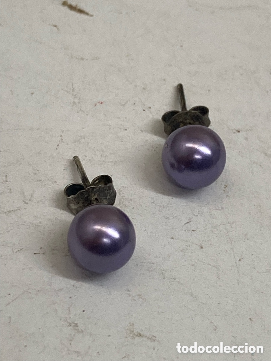Joyeria: Pendientes de plata perla P512 - Foto 1