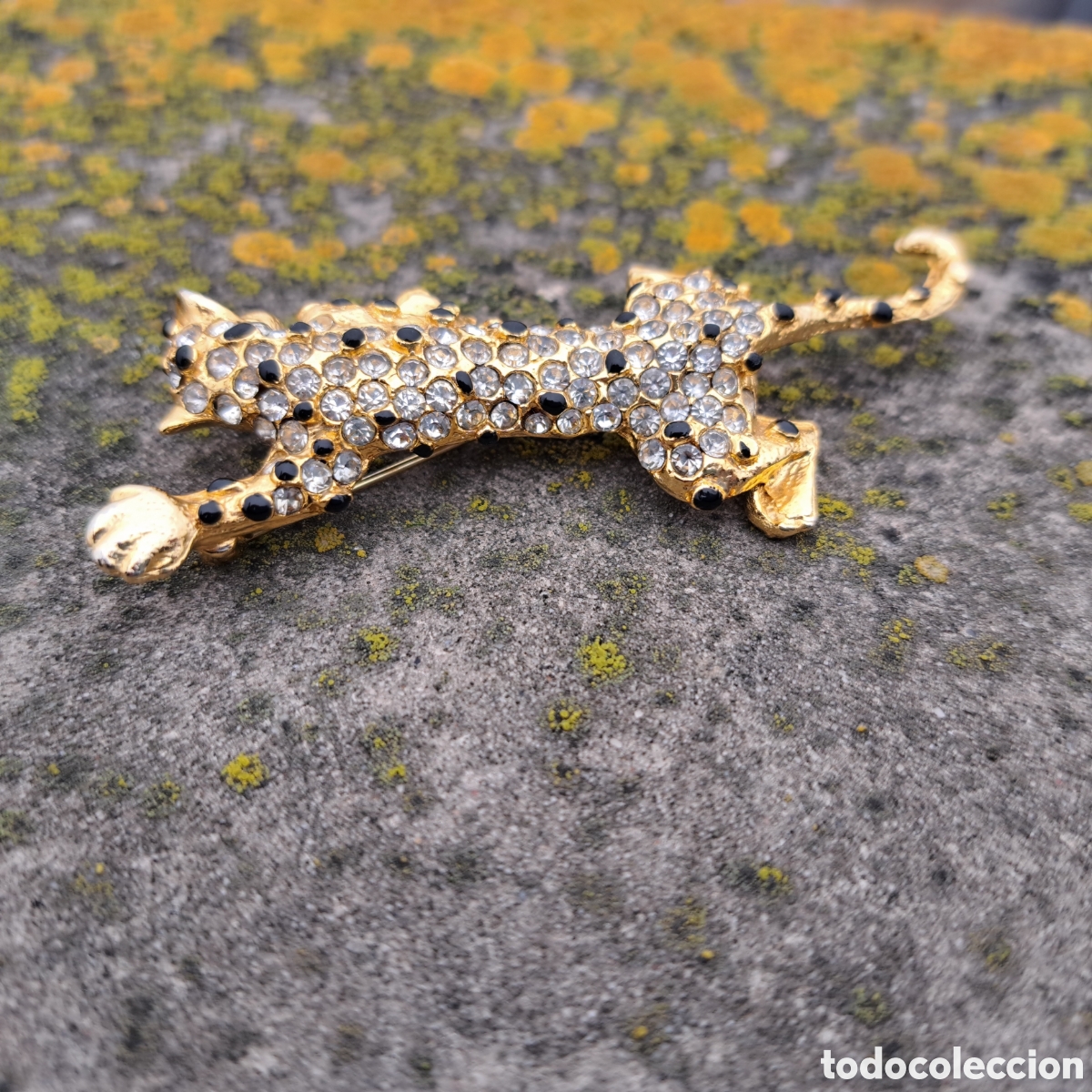 Joyeria: Broche Vintage Leopardo Bisuter&iacute;a USADO