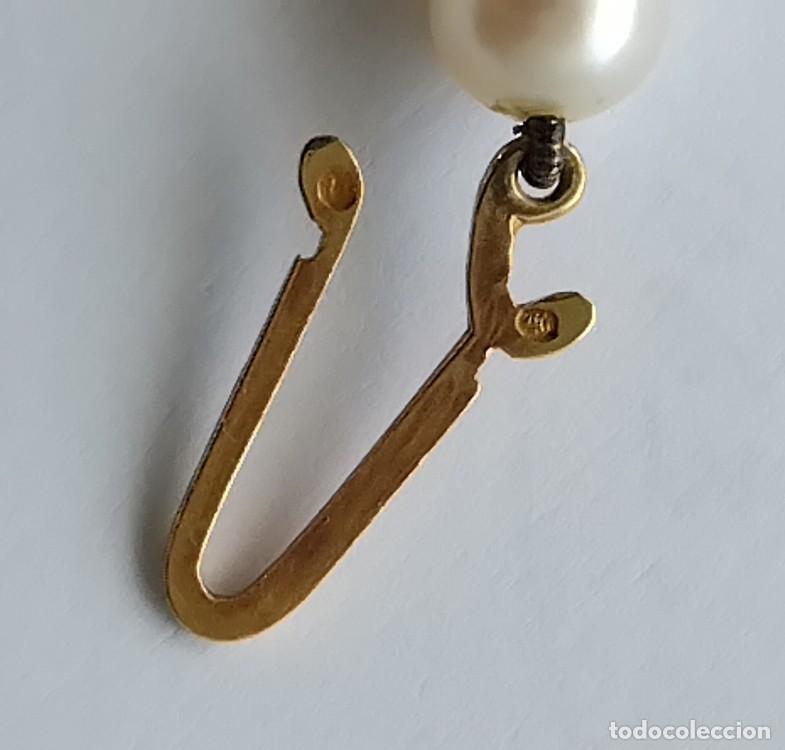 Joyeria: Oro 18 k. Collar de perlas y crisoprasas - Foto 10