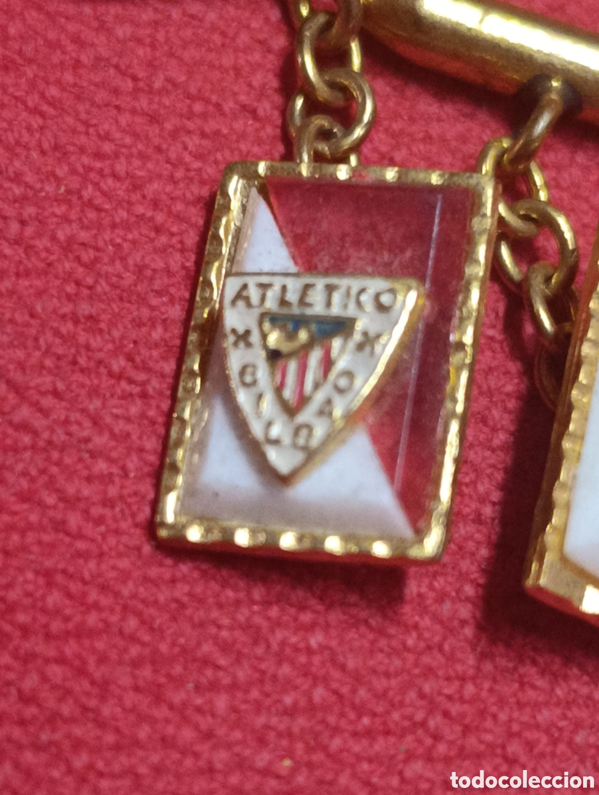 Joyeria: Pareja de gemelos atletico de Bilbao. - Foto 2
