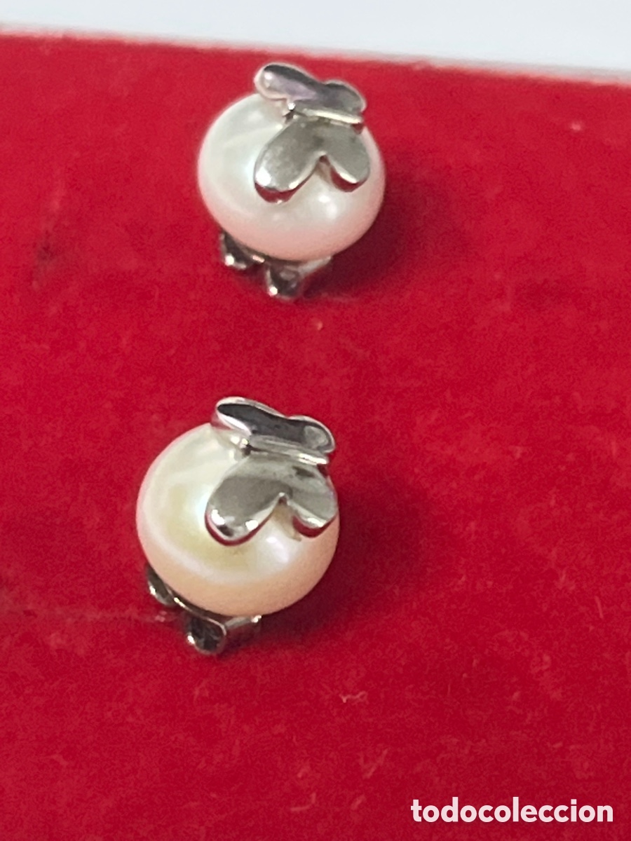 Joyeria: Pendientes de plata y perlas P504 - Foto 2