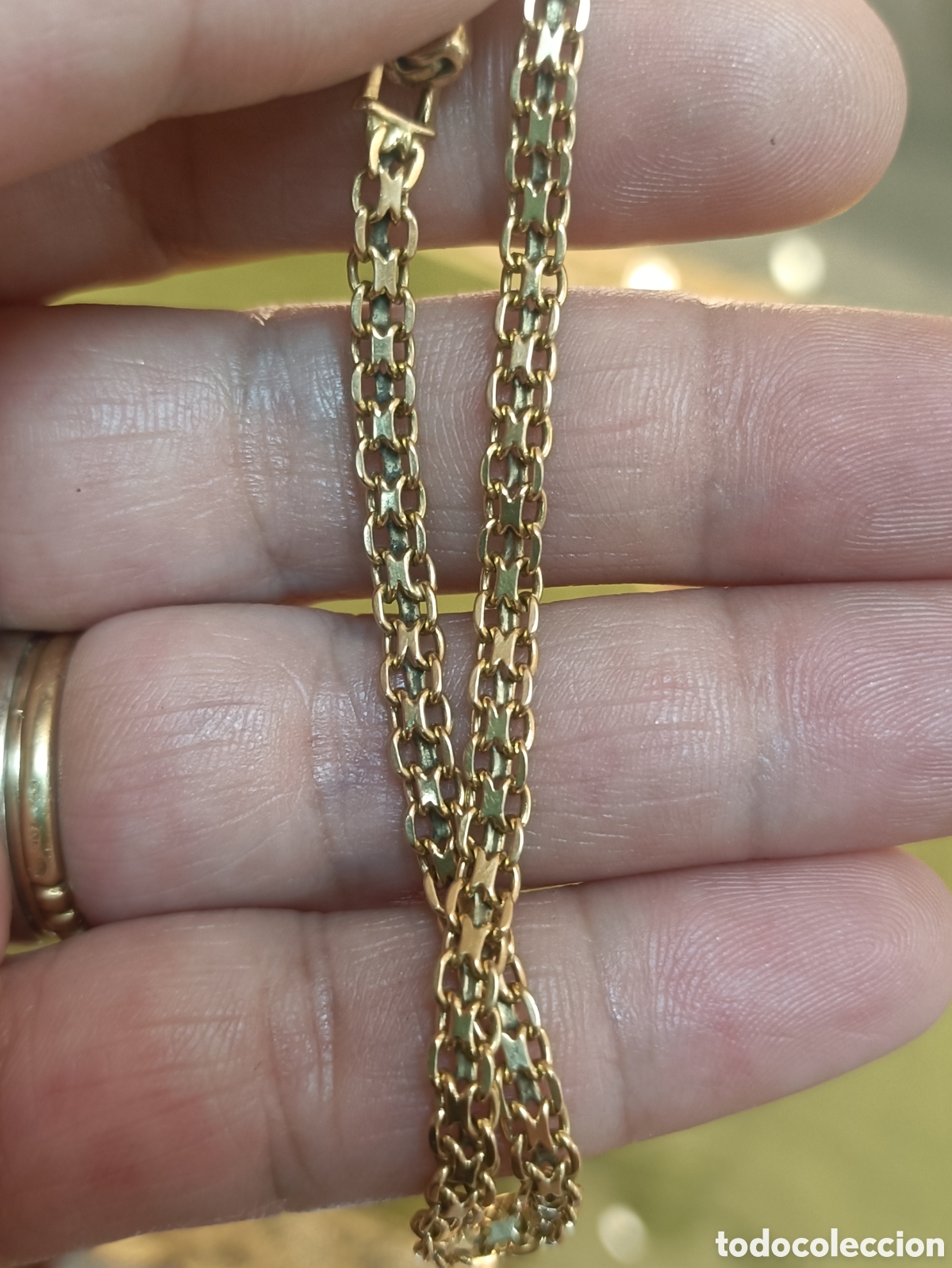 Joyeria: ELEGANTE PULSERA ELABORADA EN ORO 18K - Foto 6