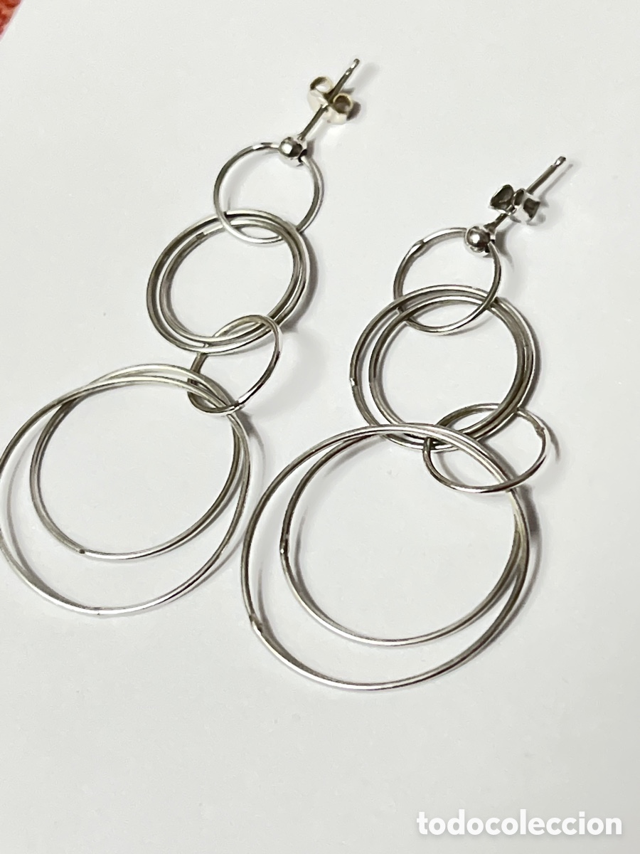 Joyeria: Pendientes de plata P499 - Foto 2