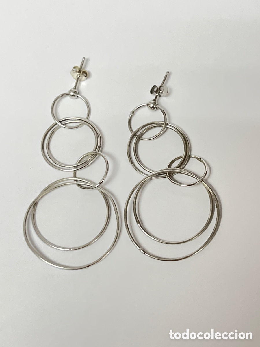 Joyeria: Pendientes de plata P499