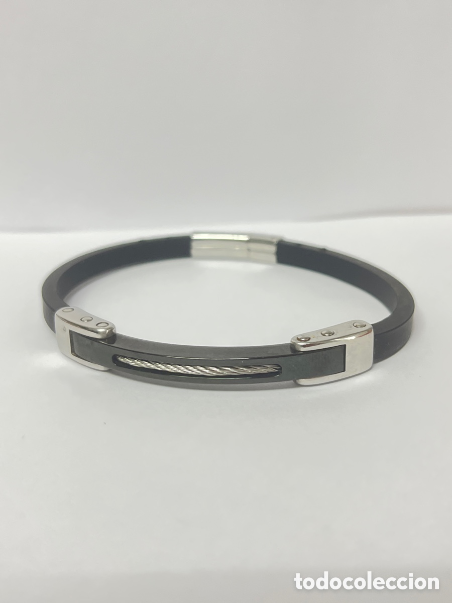 Jewelry: Pulsera Viceroy acero y caucho Pul410