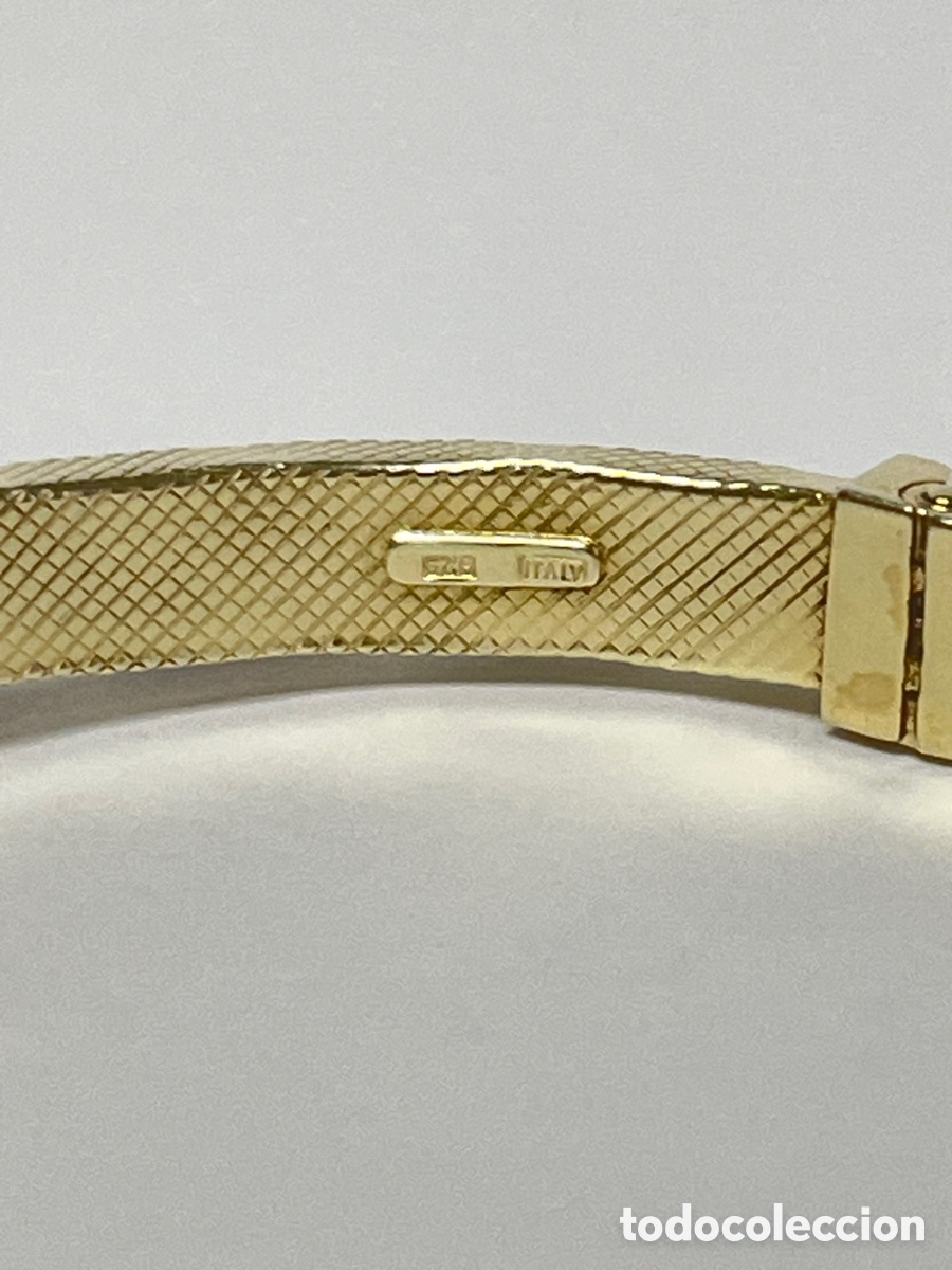 Joyeria: Pulsera de plata chapada de oro /Pul412 - Foto 3