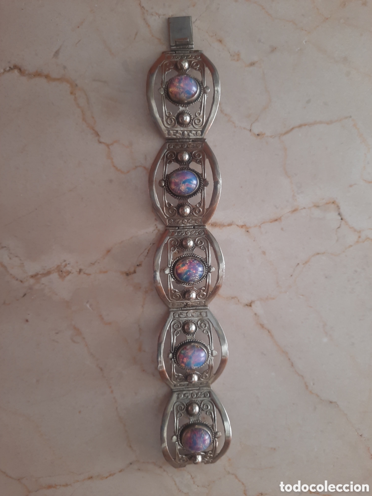 Joyeria: Pulsera de plata mexicana de ley vintage, sello de &aacute;guila a&ntilde;os 50 60