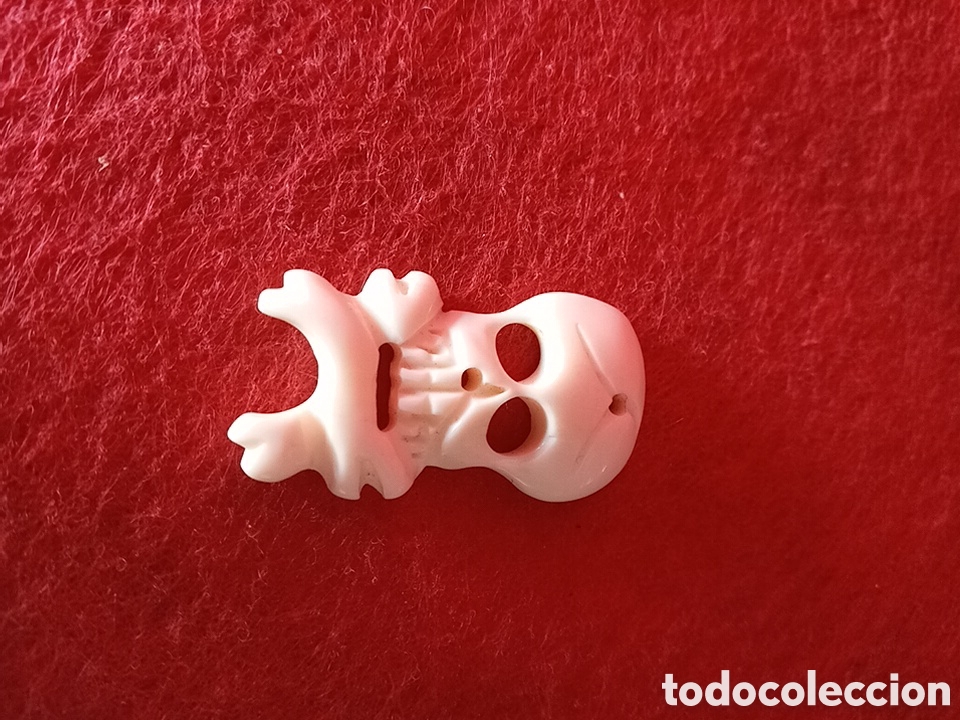Joyeria: CALAVERA TALLADA EN HUESO - Foto 2