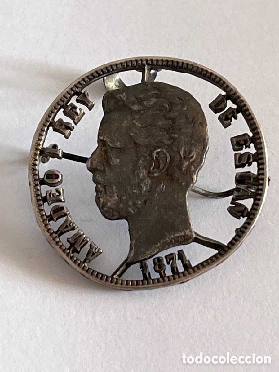 Joyeria: Antiguo broche/colgante plata
