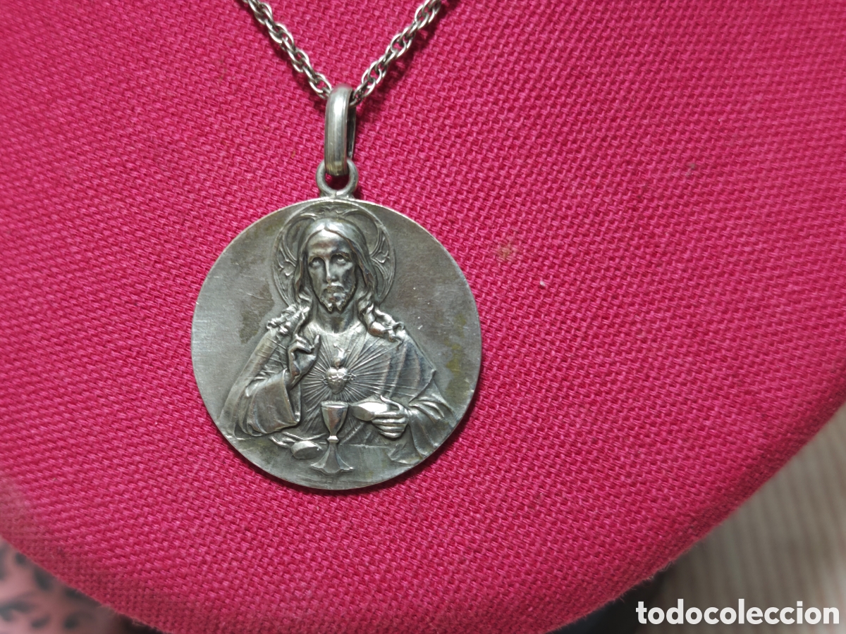 Joyeria: Cristo muy grande antiguo 1911 plata - Foto 2