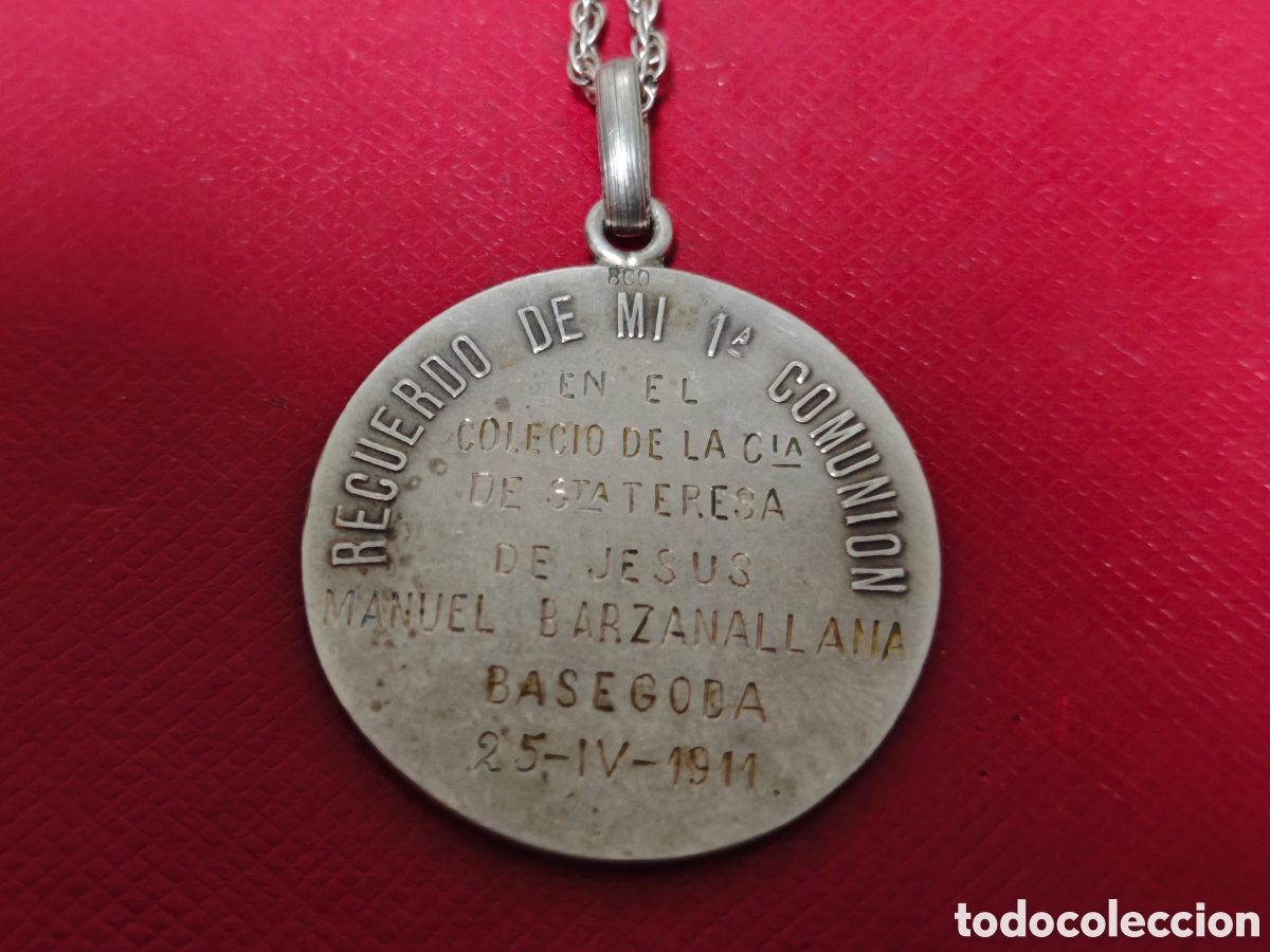 Joyeria: Cristo muy grande antiguo 1911 plata - Foto 4