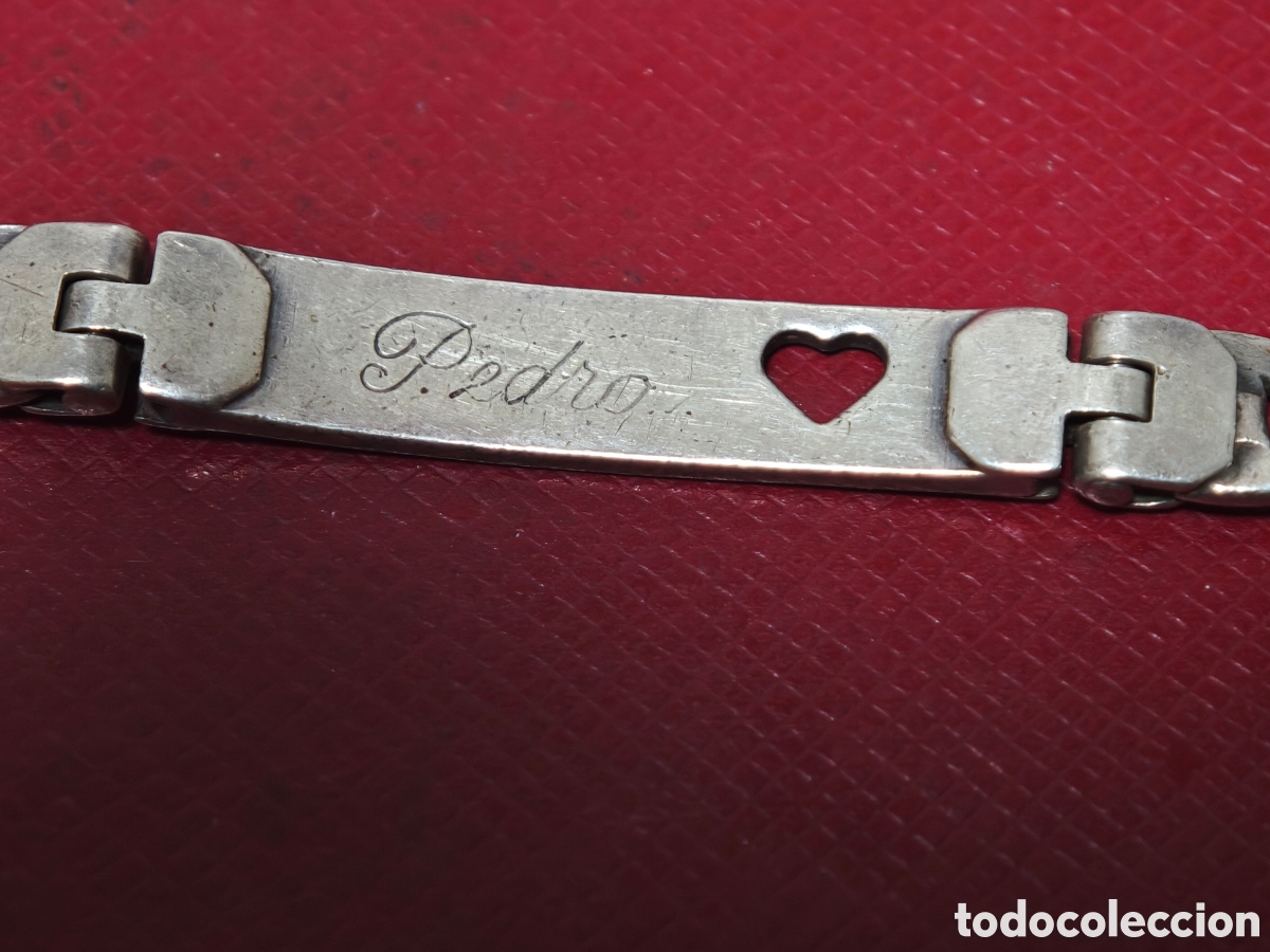 Joyeria: Pulsera en plata de ley con grabados - Foto 3