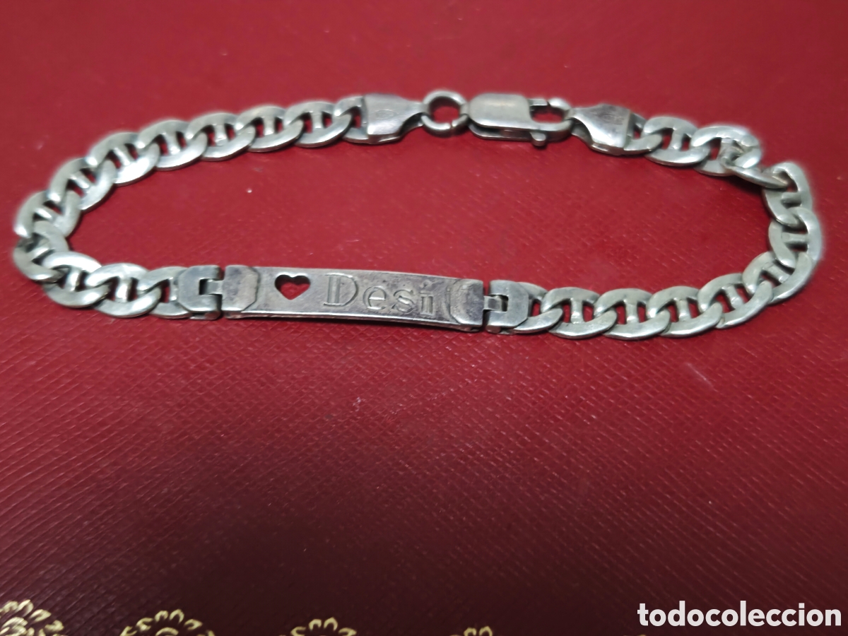 Joyeria: Pulsera en plata de ley con grabados - Foto 5