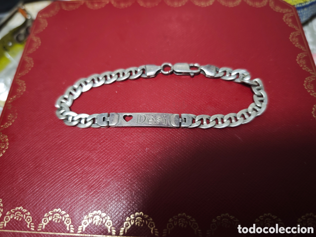 Joyeria: Pulsera en plata de ley con grabados - Foto 1