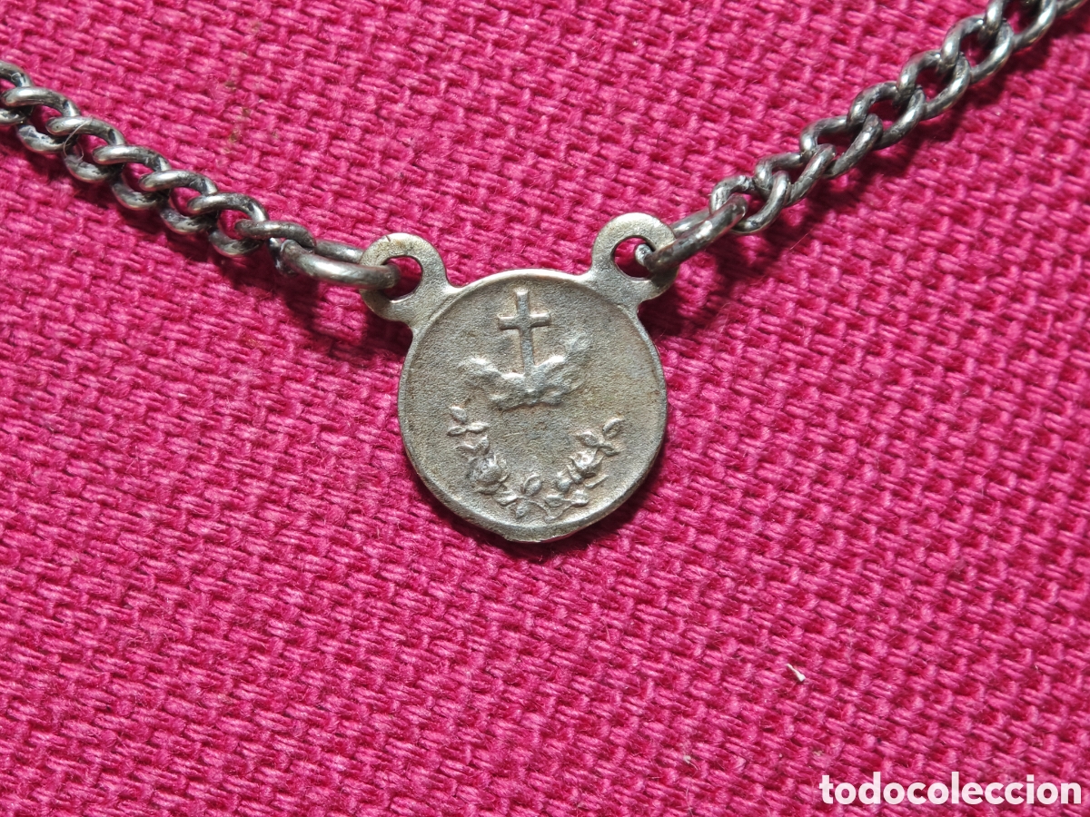 Joyeria: Gargantilla en plata de ley con la Virgen - Foto 5