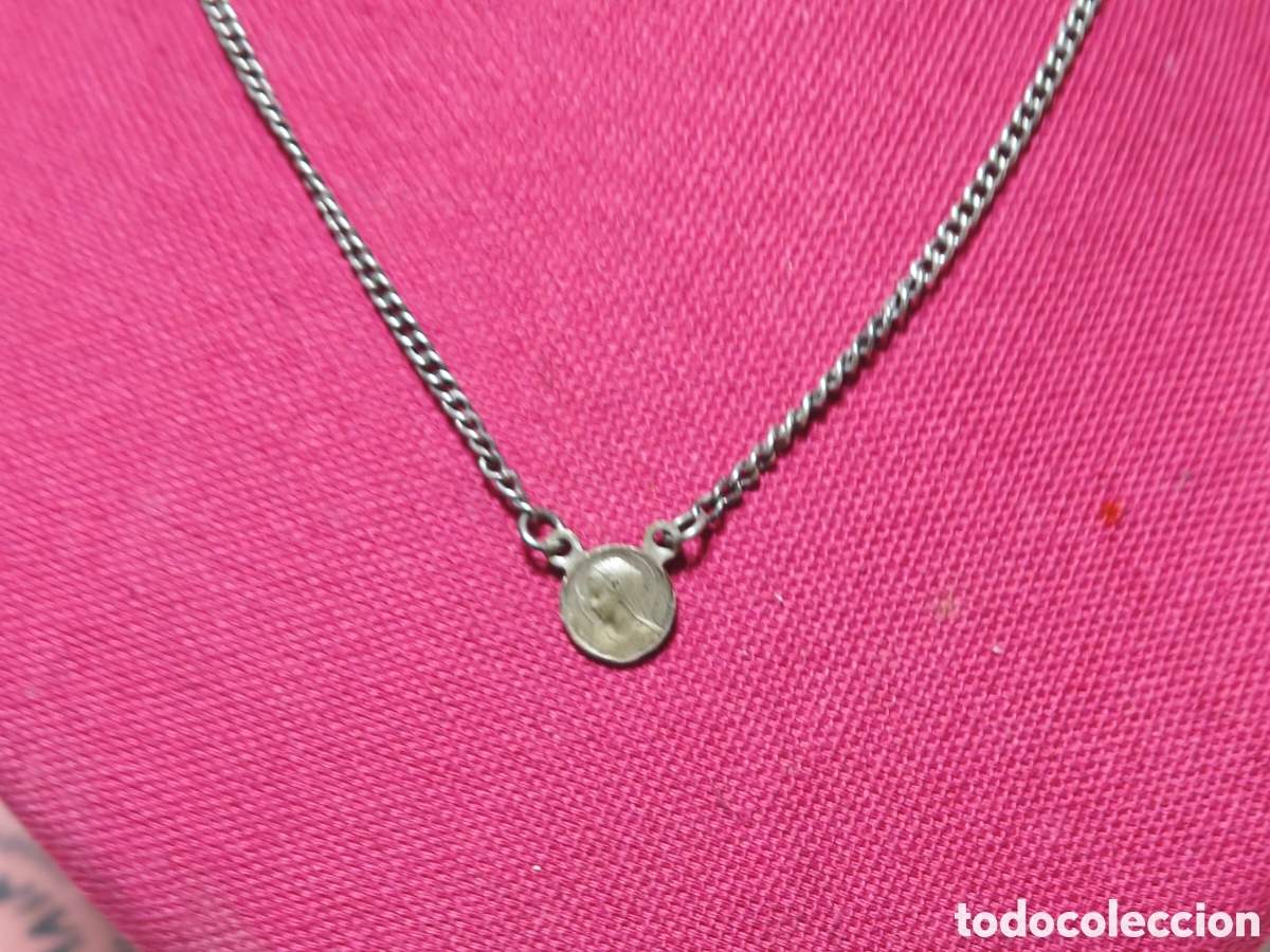 Joyeria: Gargantilla en plata de ley con la Virgen - Foto 6