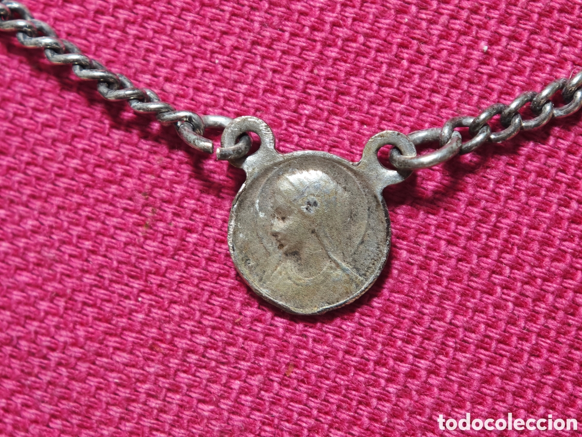 Joyeria: Gargantilla en plata de ley con la Virgen - Foto 10