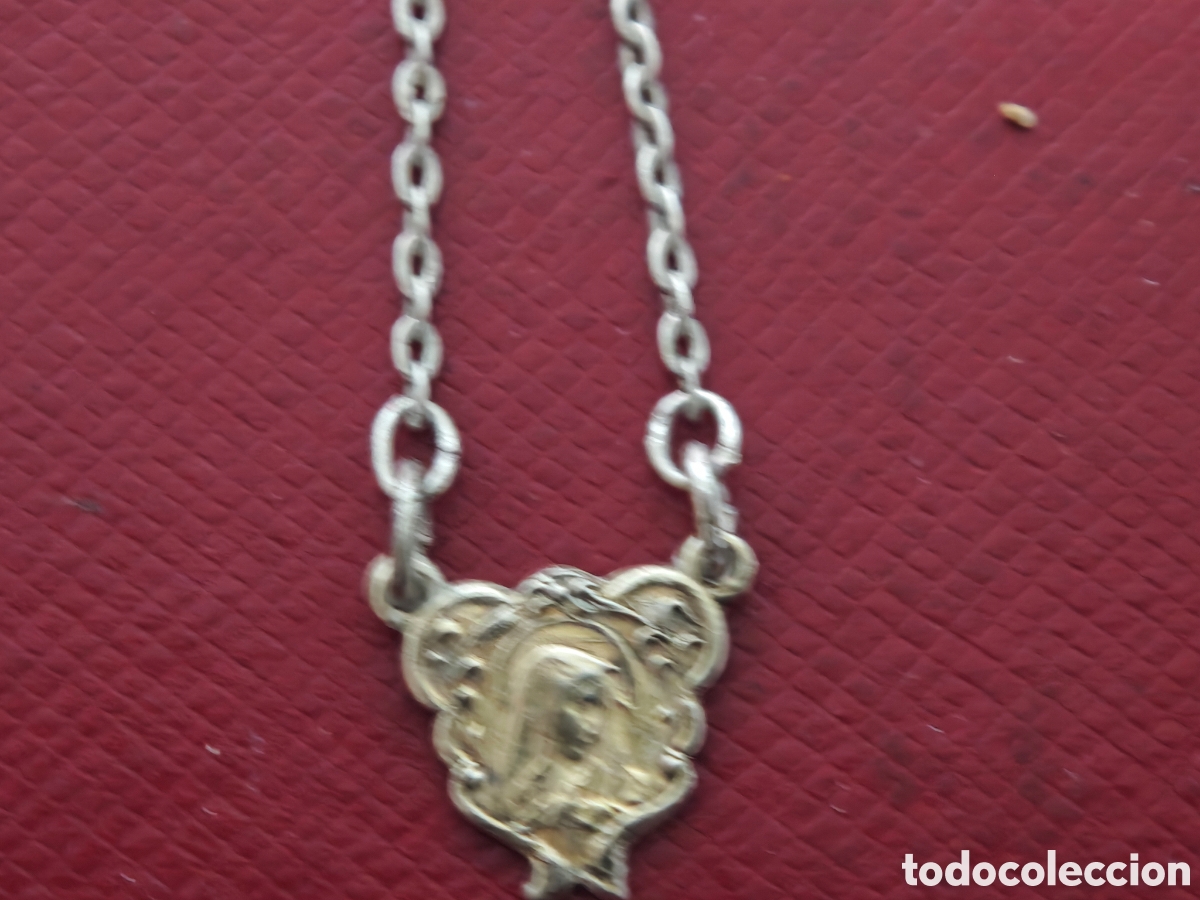 Joyeria: Gargantilla en plata de ley Virgen ni&ntilde;a - Foto 2