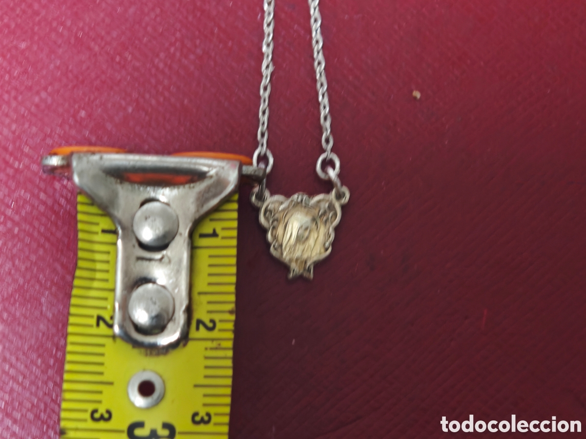Joyeria: Gargantilla en plata de ley Virgen ni&ntilde;a - Foto 3