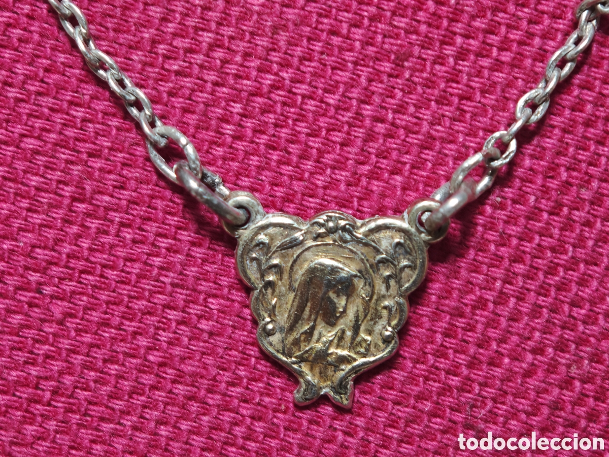 Joyeria: Gargantilla en plata de ley Virgen ni&ntilde;a - Foto 14