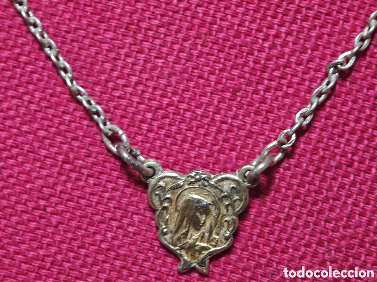 Joyeria: Gargantilla en plata de ley Virgen ni&ntilde;a - Foto 15