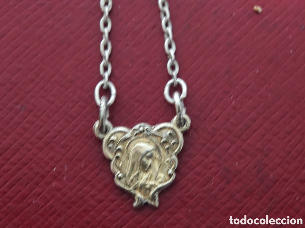 Joyeria: Gargantilla en plata de ley Virgen ni&ntilde;a - Foto 1