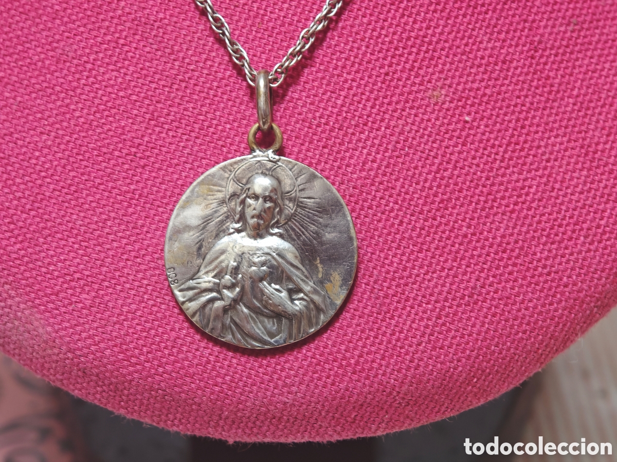 Joyeria: Escapulario de la Virgen y Jes&uacute;s en plata de ley - Foto 5