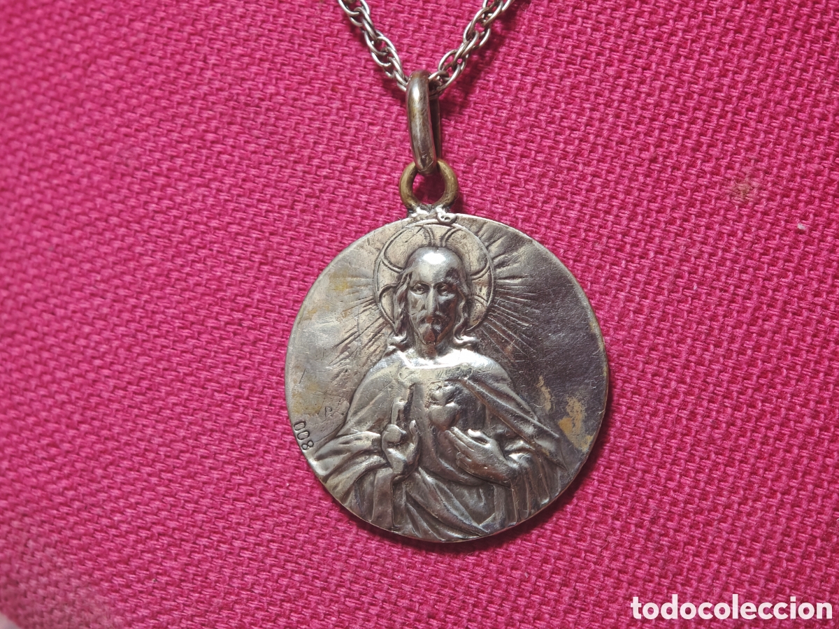 Joyeria: Escapulario de la Virgen y Jes&uacute;s en plata de ley - Foto 6