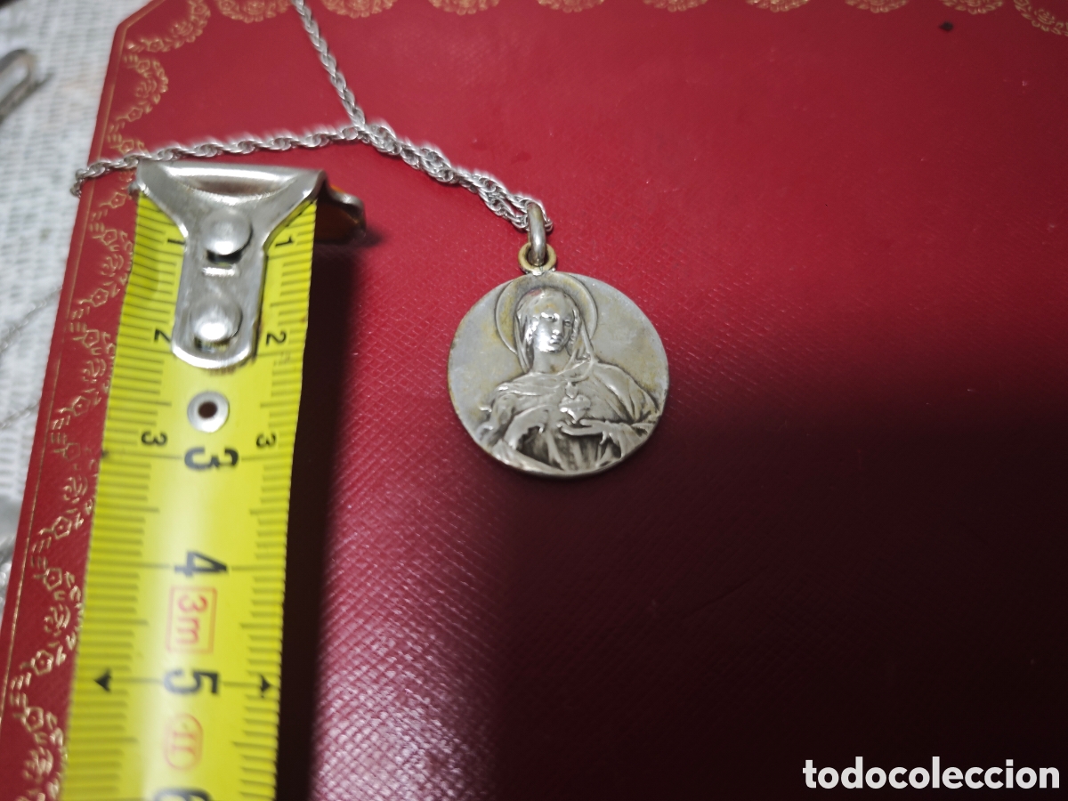 Joyeria: Escapulario de la Virgen y Jes&uacute;s en plata de ley - Foto 7